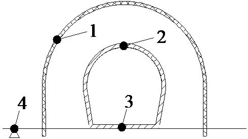 High-speed train tunnel exit denoising structure