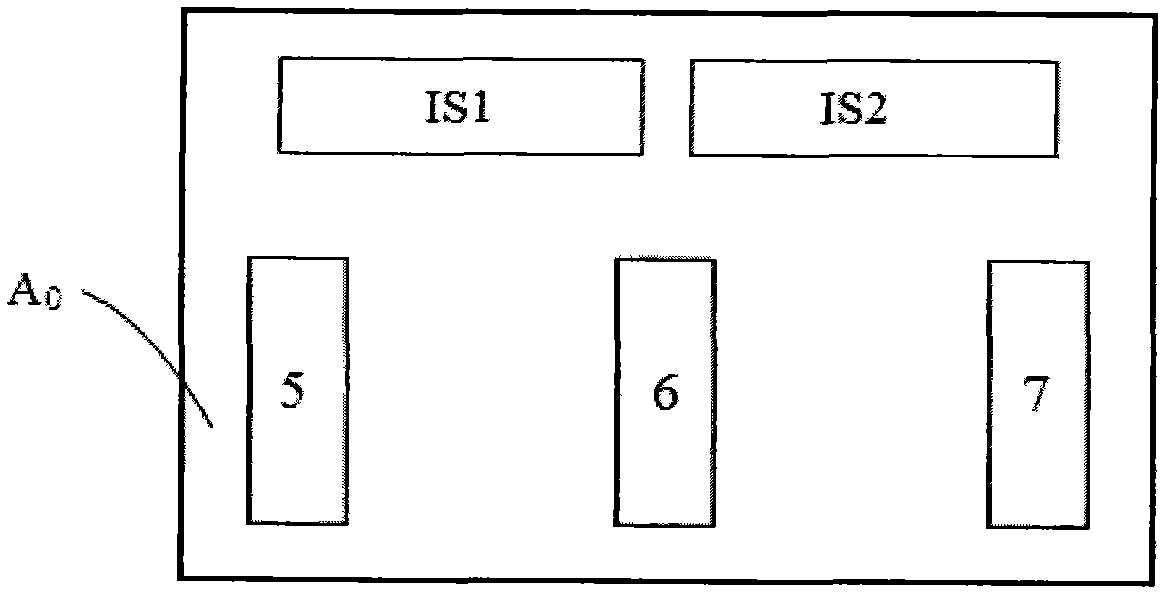 Alternating and direct current and voltage signal detection device for double-wire welding