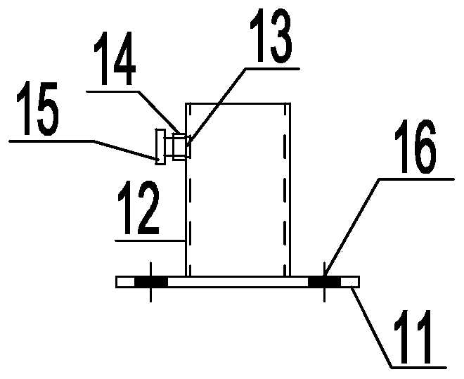 Angle-adjustable edge safety protection railing for building site and installation and construction method thereof