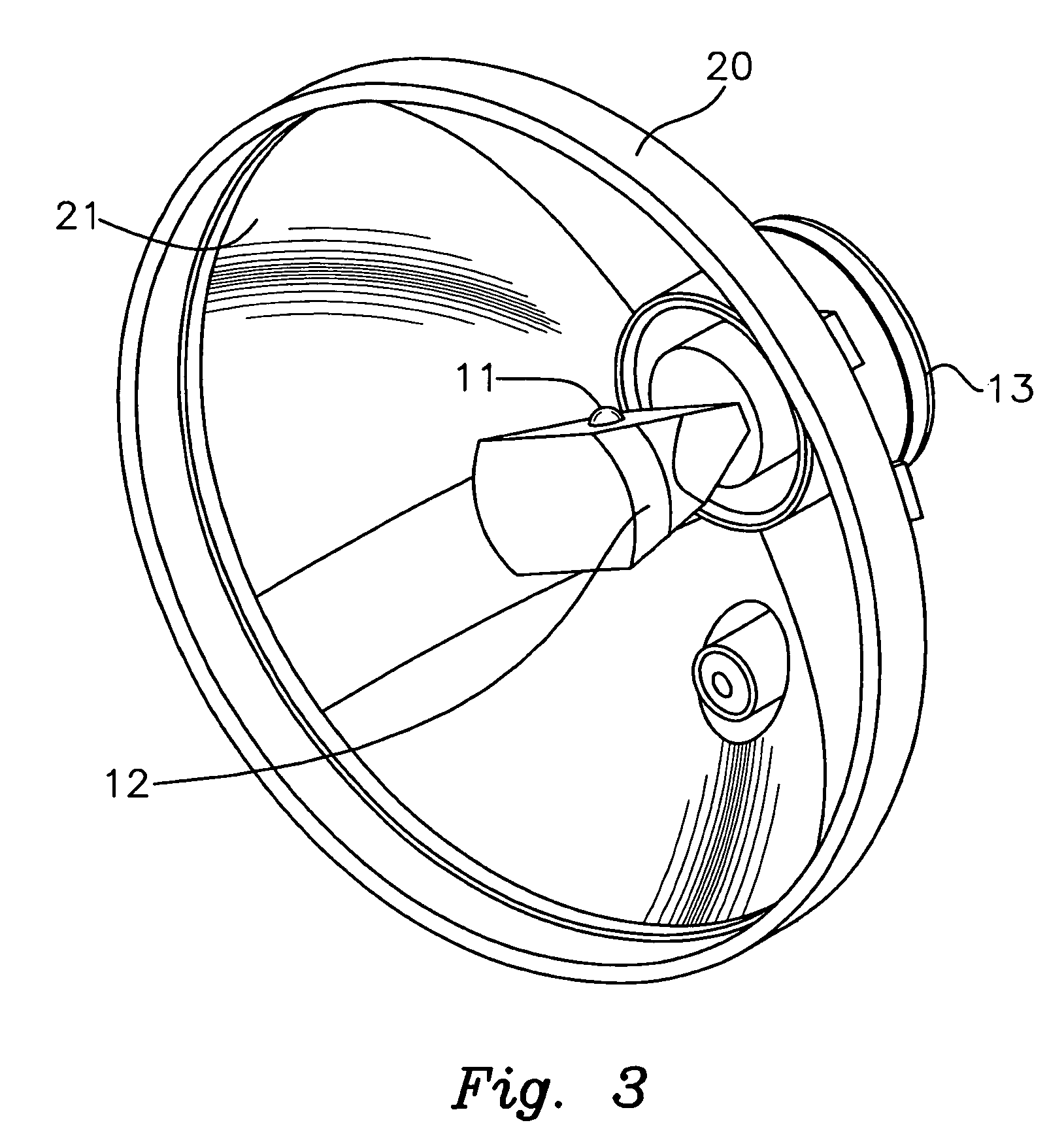 LED reflector lamp