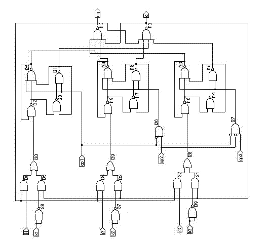 Multiple input-multiple clock maintenance obstruction type JK trigger