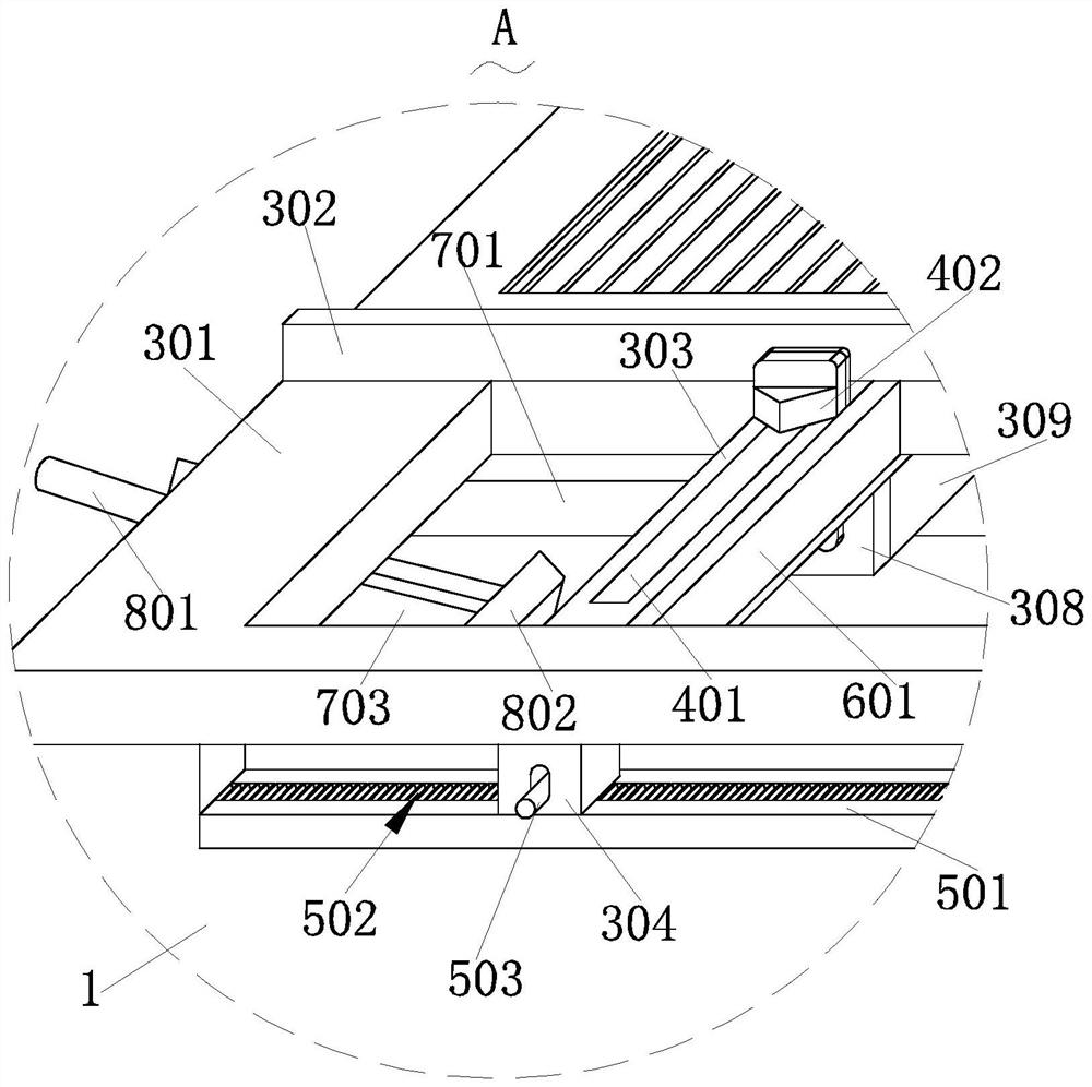 Drilling device for processing plastic-steel doors and windows