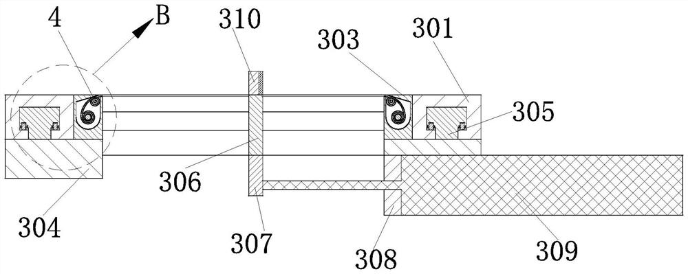 Drilling device for processing plastic-steel doors and windows