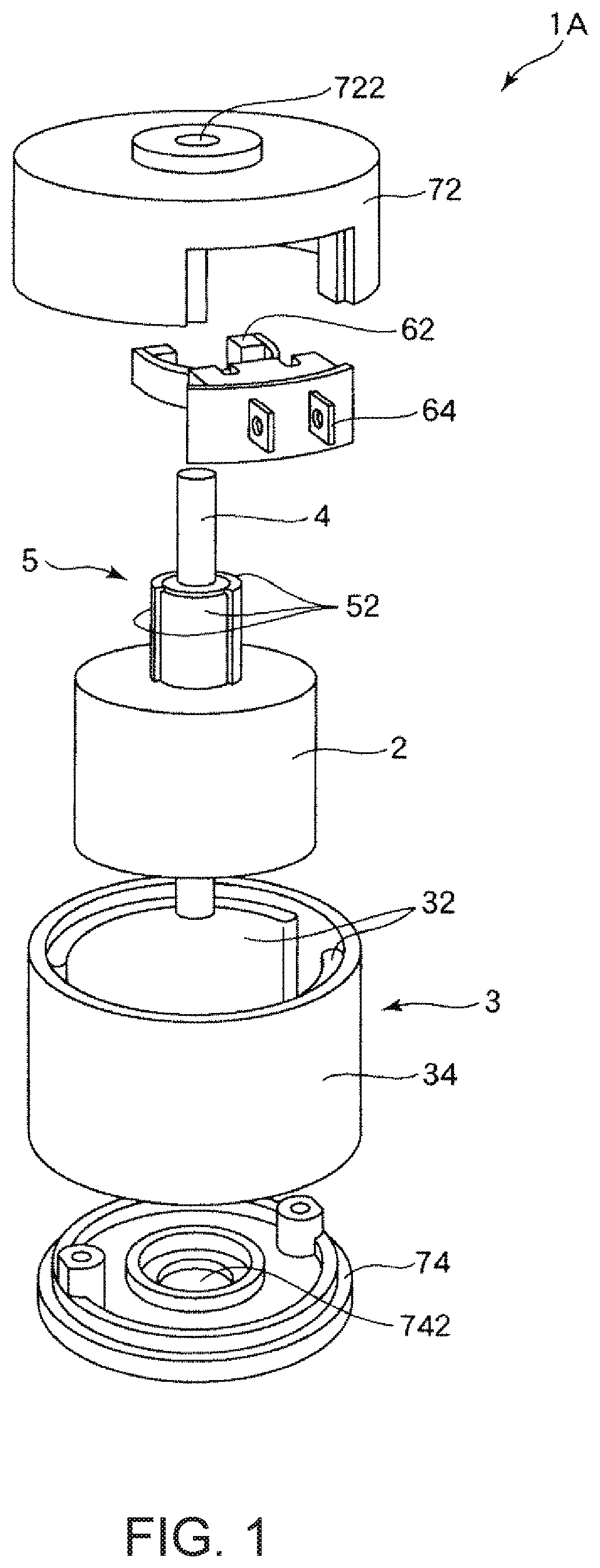 Magnetic powder dust core with entirely buried coil or magnet