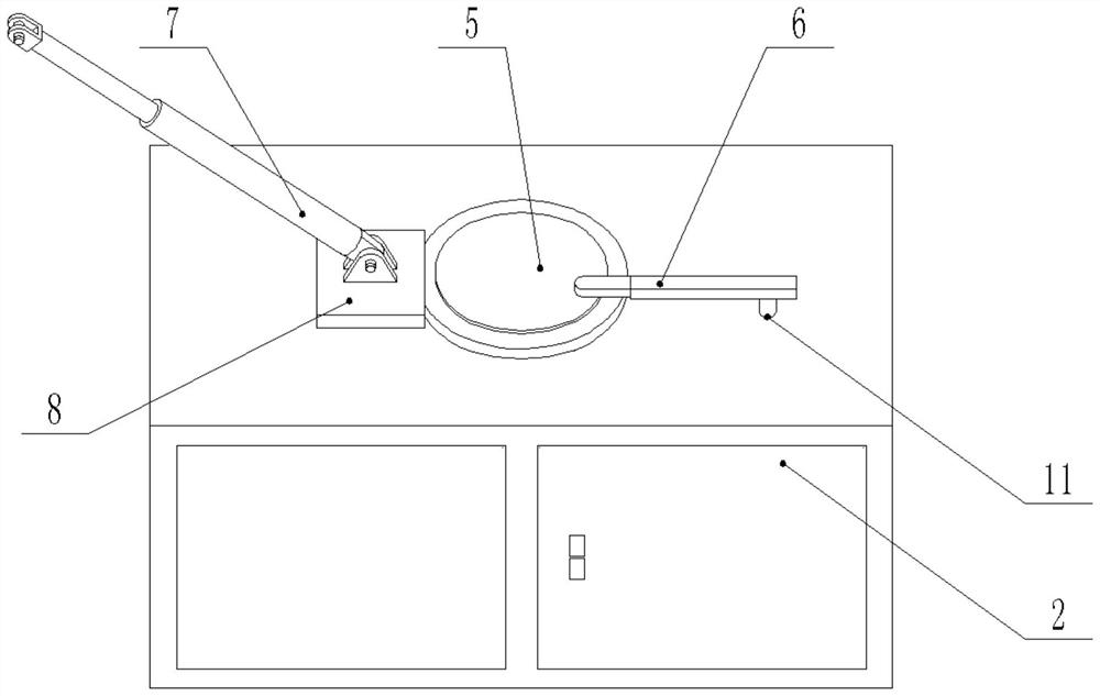 Spraying and dust settling device for building construction