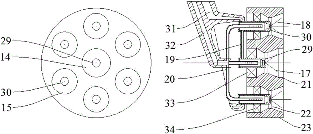 Lean direct injection low-emission combustor adopting effervescent atomizers