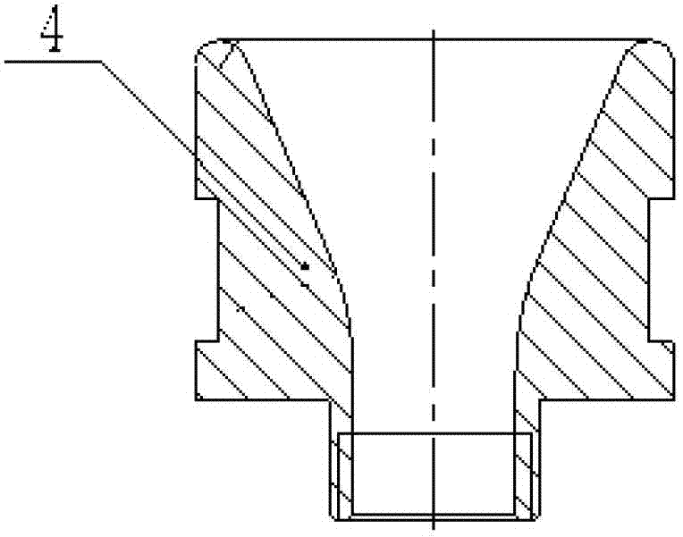 High-voltage coaxial cable connector and manufacturing method thereof