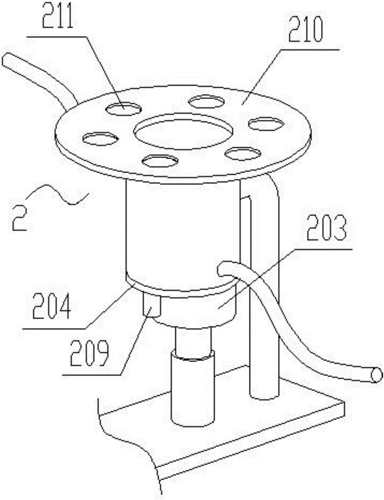 Comprehensive acupuncture and moxibustion instrument with acupuncture apparatus disinfection function