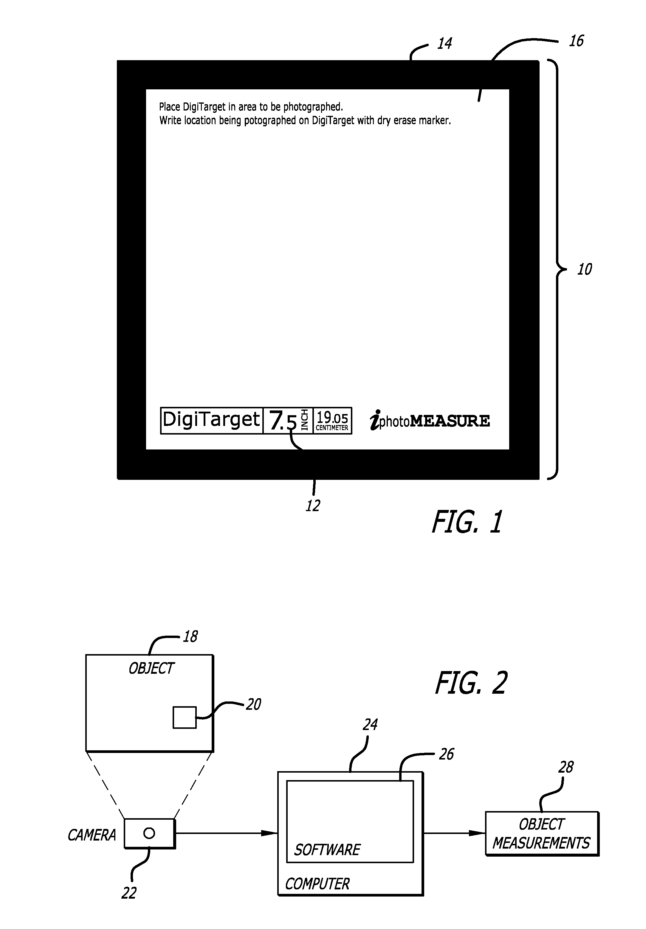 Method and apparatus for photographic measurement