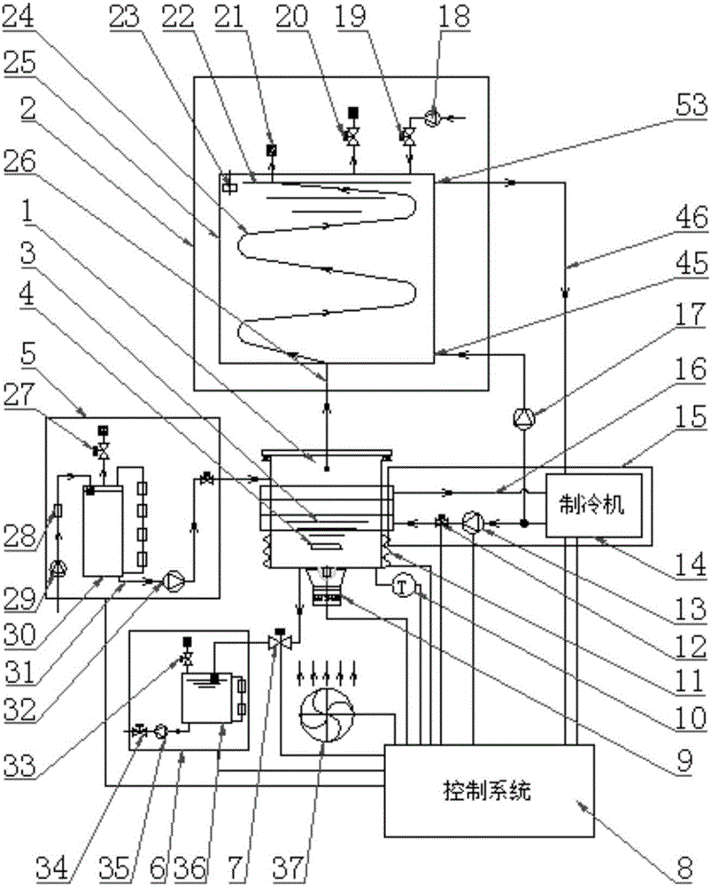 Ultrasonic rapid dewatering system for pathological tissues and use method