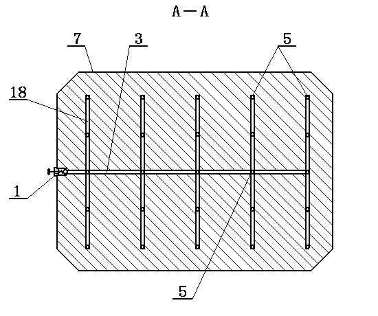 Square two-face suction cup capable of easily eliminating sucking force