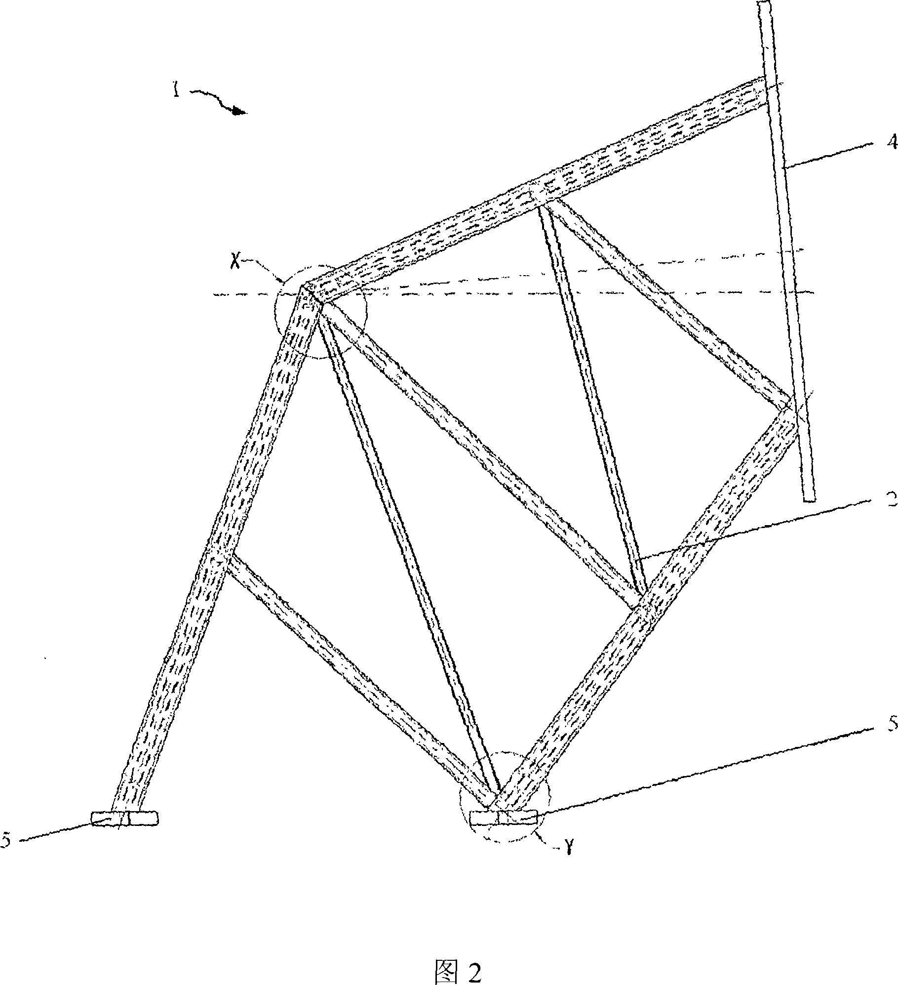 Suspended carriage for wind energy facility, rotary connecting device for wind egergy facility, wind egergy facility, driving method for wind egergy facility