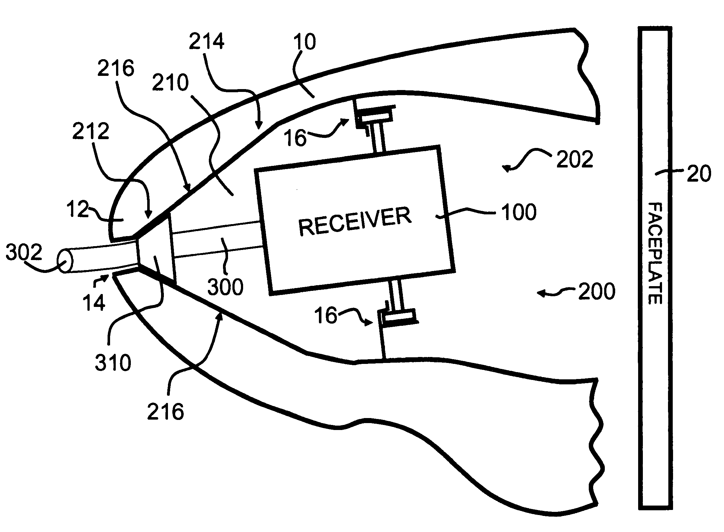 Chambers for a hearing instrument shell