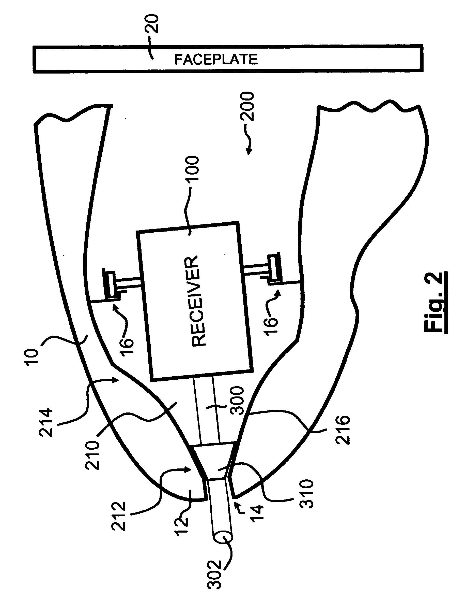 Chambers for a hearing instrument shell