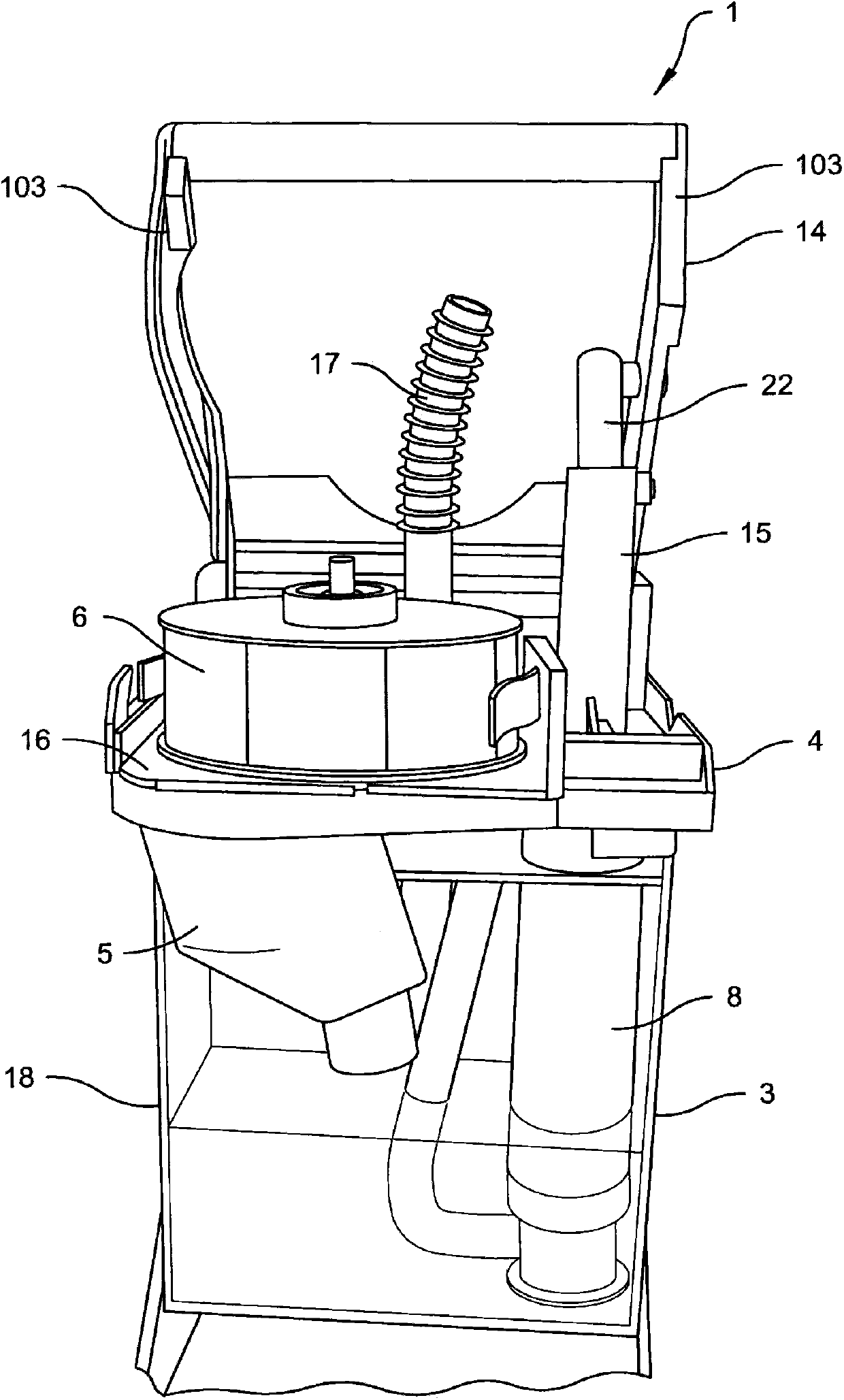 Powder dispensing apparatus