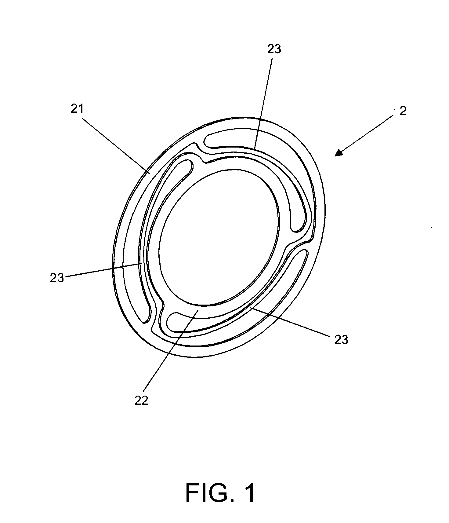 Leaf spring and compressor with leaf spring