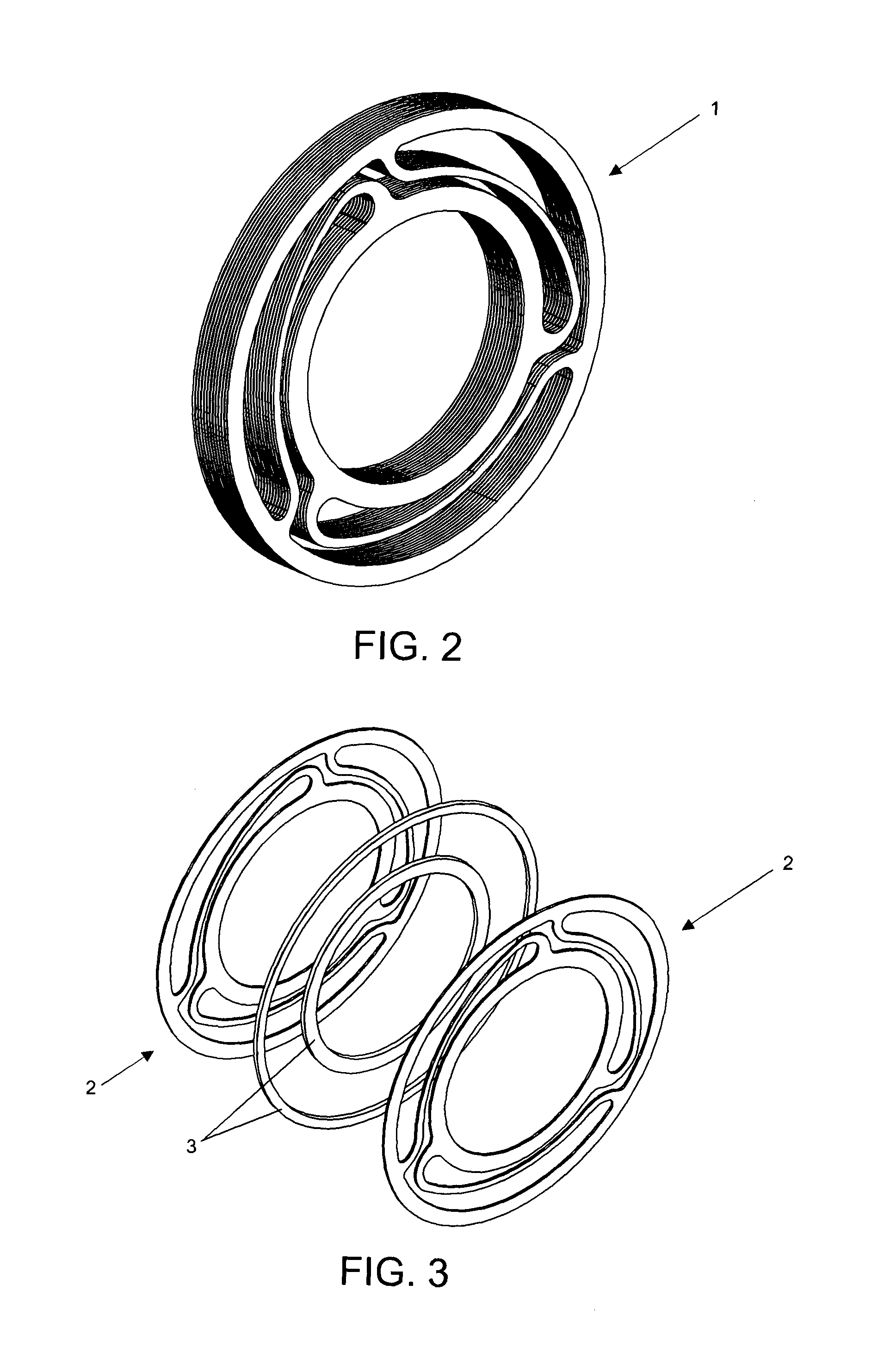 Leaf spring and compressor with leaf spring