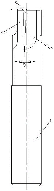 Staggered PCD milling cutter used for processing reinforced fiber polymer and method