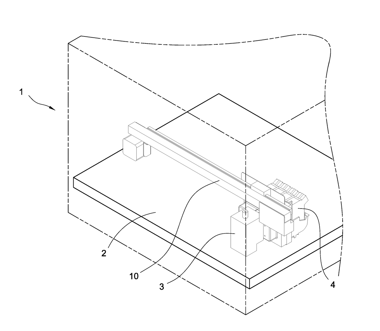 Method for printing colored object of 3D printer