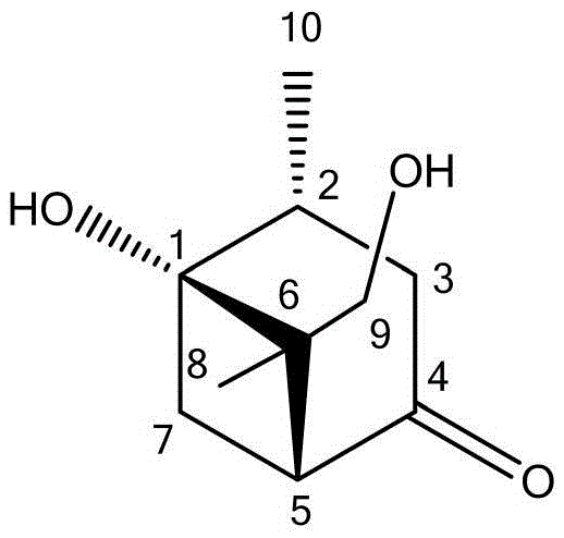 Pinane monoterpene compound, and preparation method and application thereof