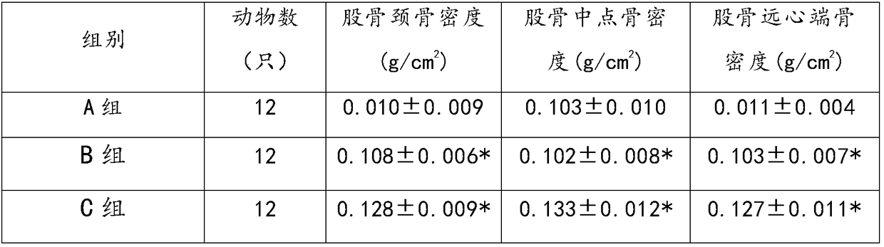 Maca composition and maca functional food for enhancing bone density