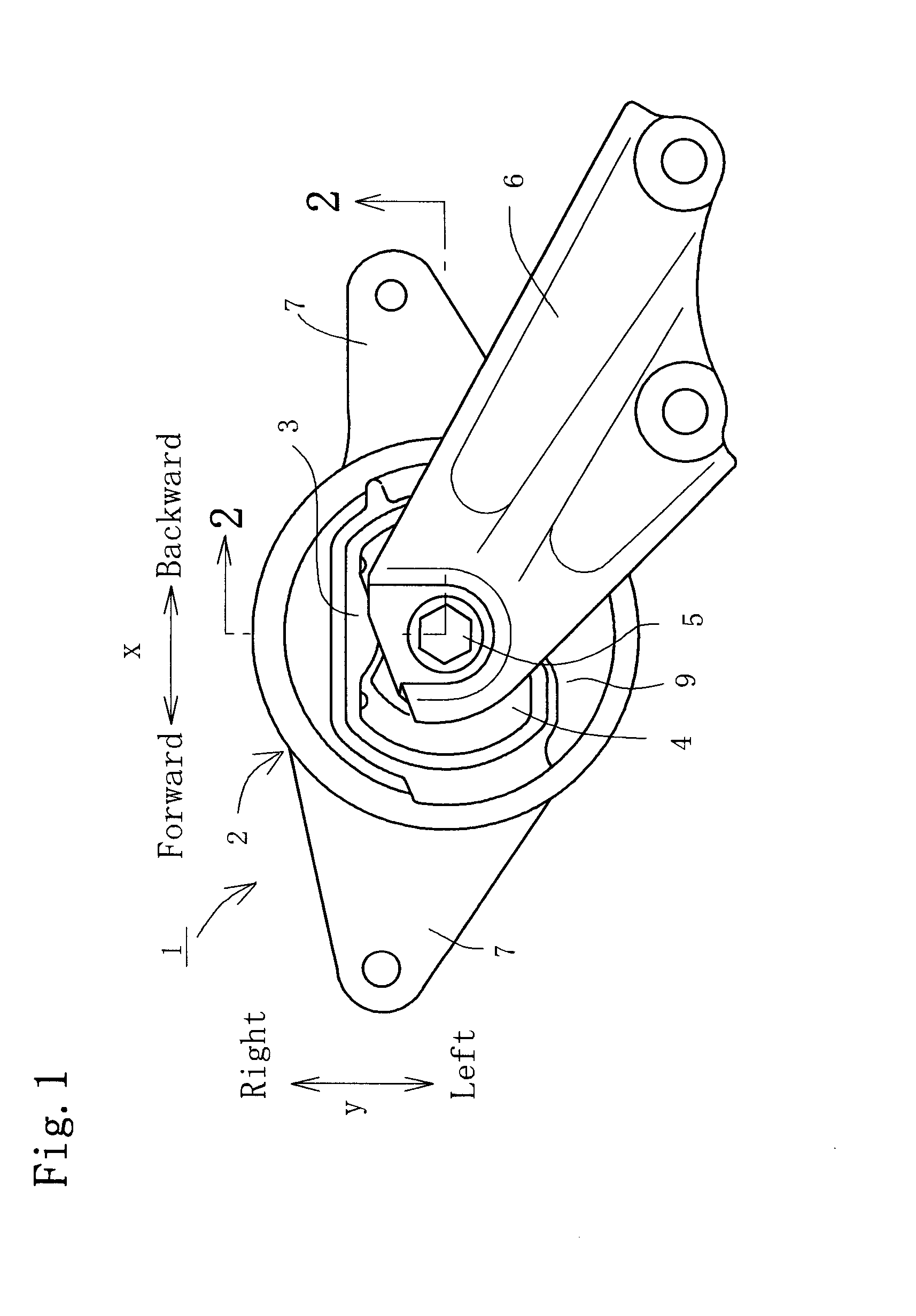 Liquid sealed vibration isolating device