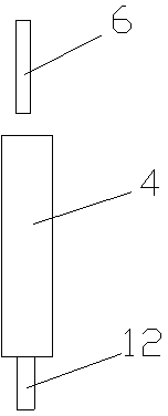 Blood glucose signal collecting device connected with smart phone and used for blood glucose testing