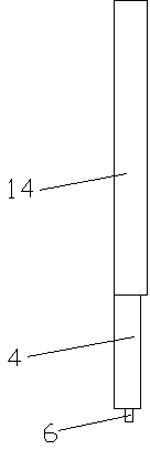 Blood glucose signal collecting device connected with smart phone and used for blood glucose testing