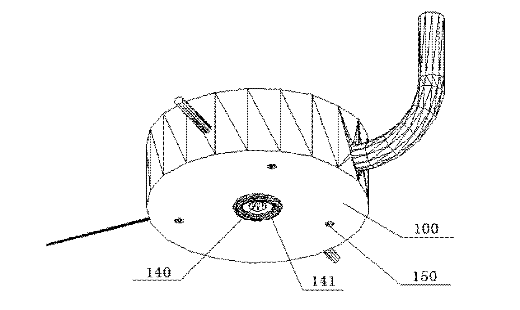 Working electrode for electrochemical onsite surface enhanced Raman scattering (SERS) spectrum in-situ cell as well as preparation method and application thereof