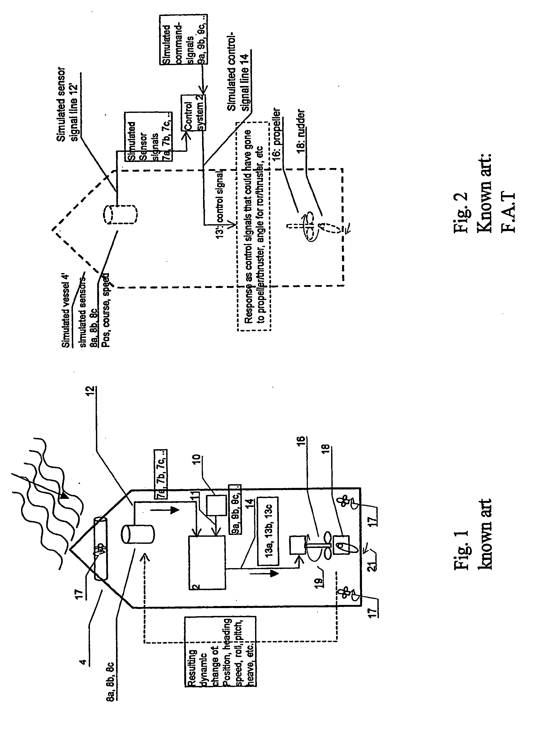 System and method for testing a control system of a marine vessel