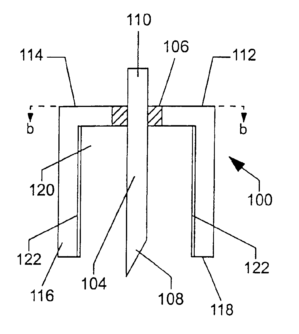 Percutaneous biological fluid sampling and analyte measurement devices and methods