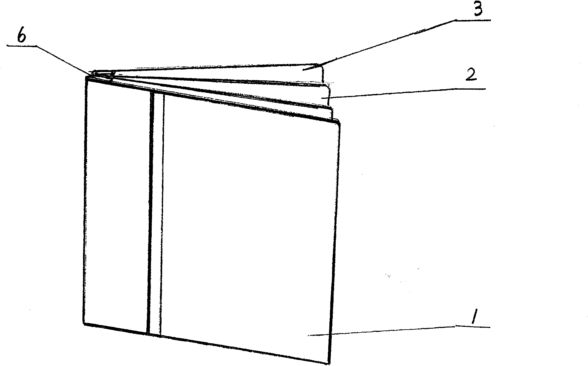 Method for freely assembling photo album and photo album structure