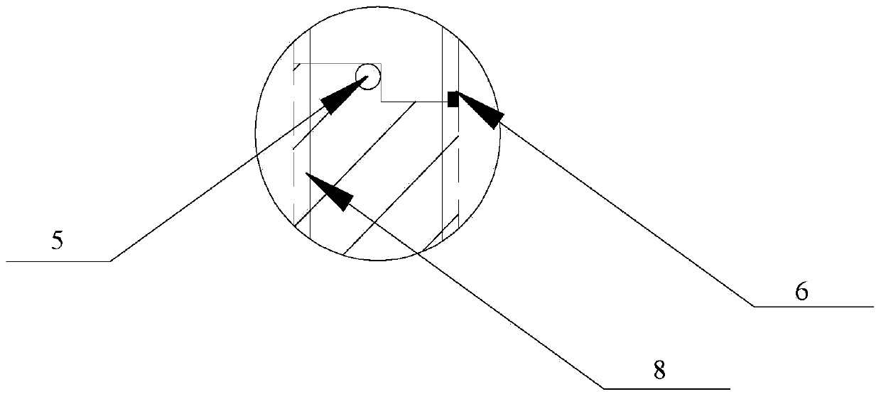 Later-construction method for inner wall of basement