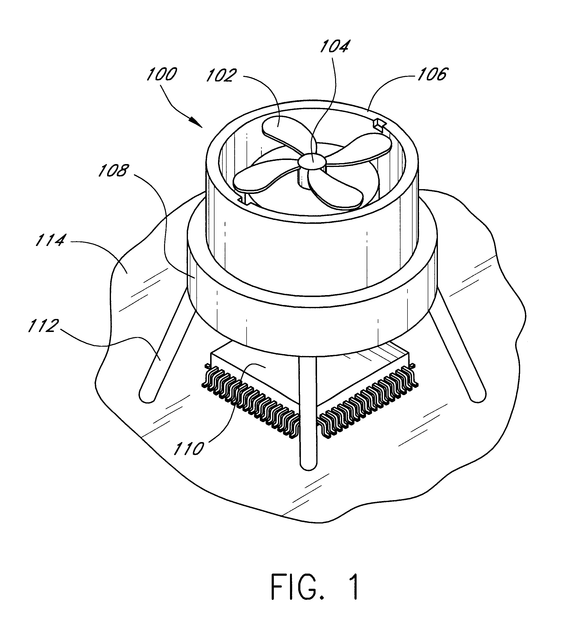 Computer fan speed control system