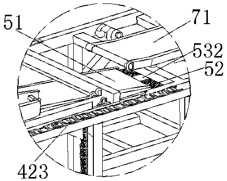 Automatic feeding mechanism of full-automatic bagged cargo stacking machine