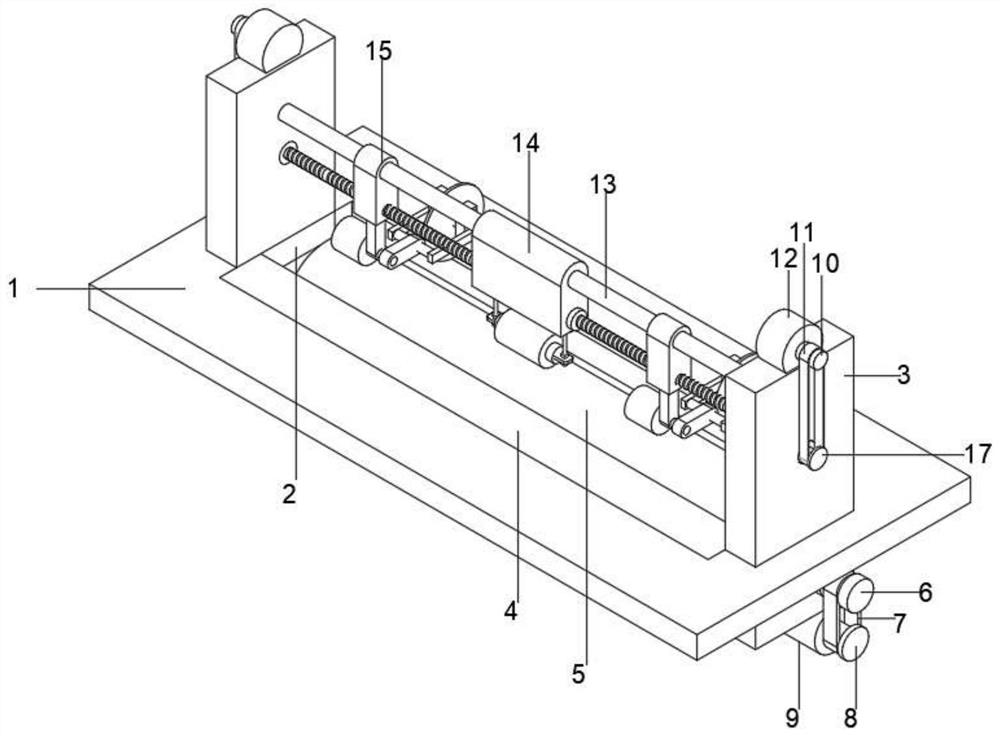 Waste edge cutting device for machining special film for automobile blanket