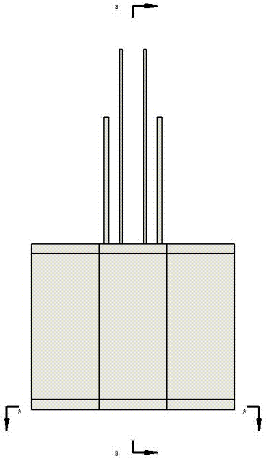 Lead-cooled fast reactor separable reactor core implementation scheme