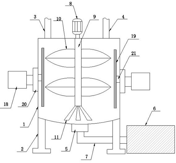 Continuous extraction device and process for sodium borohydride