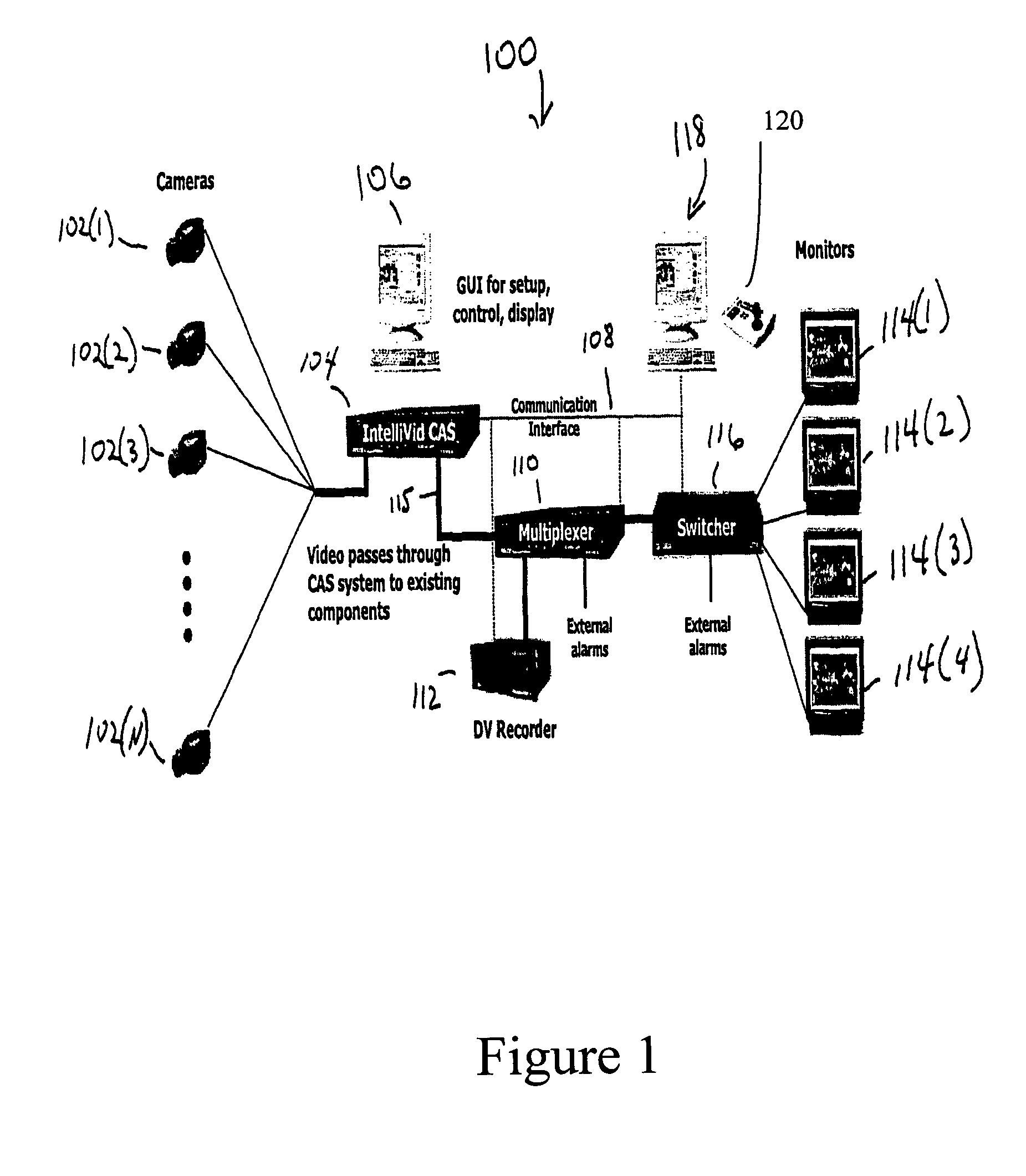 System and method for searching for changes in surveillance video