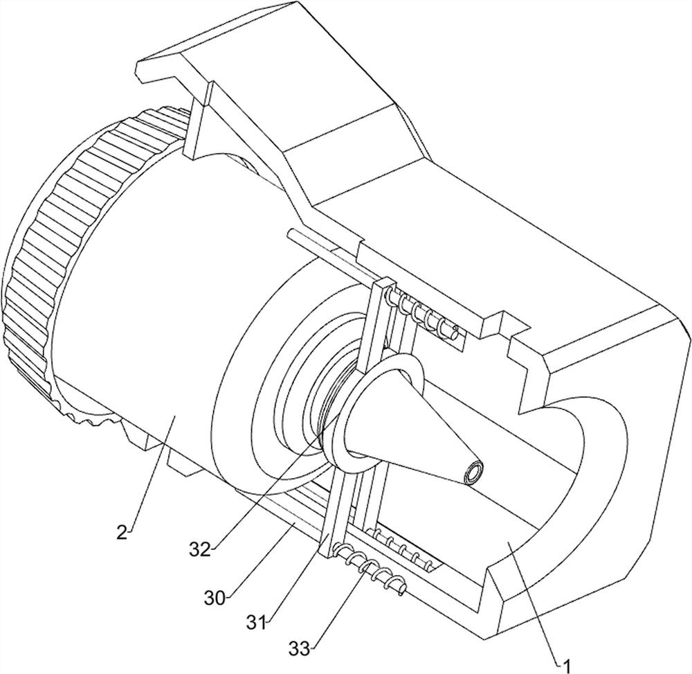 Eye drop auxiliary device convenient to place for ophthalmology department