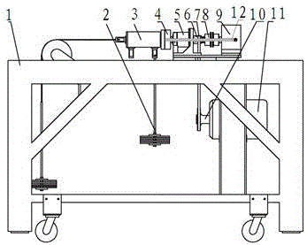 Dynamic loading device for rotary shaft balance