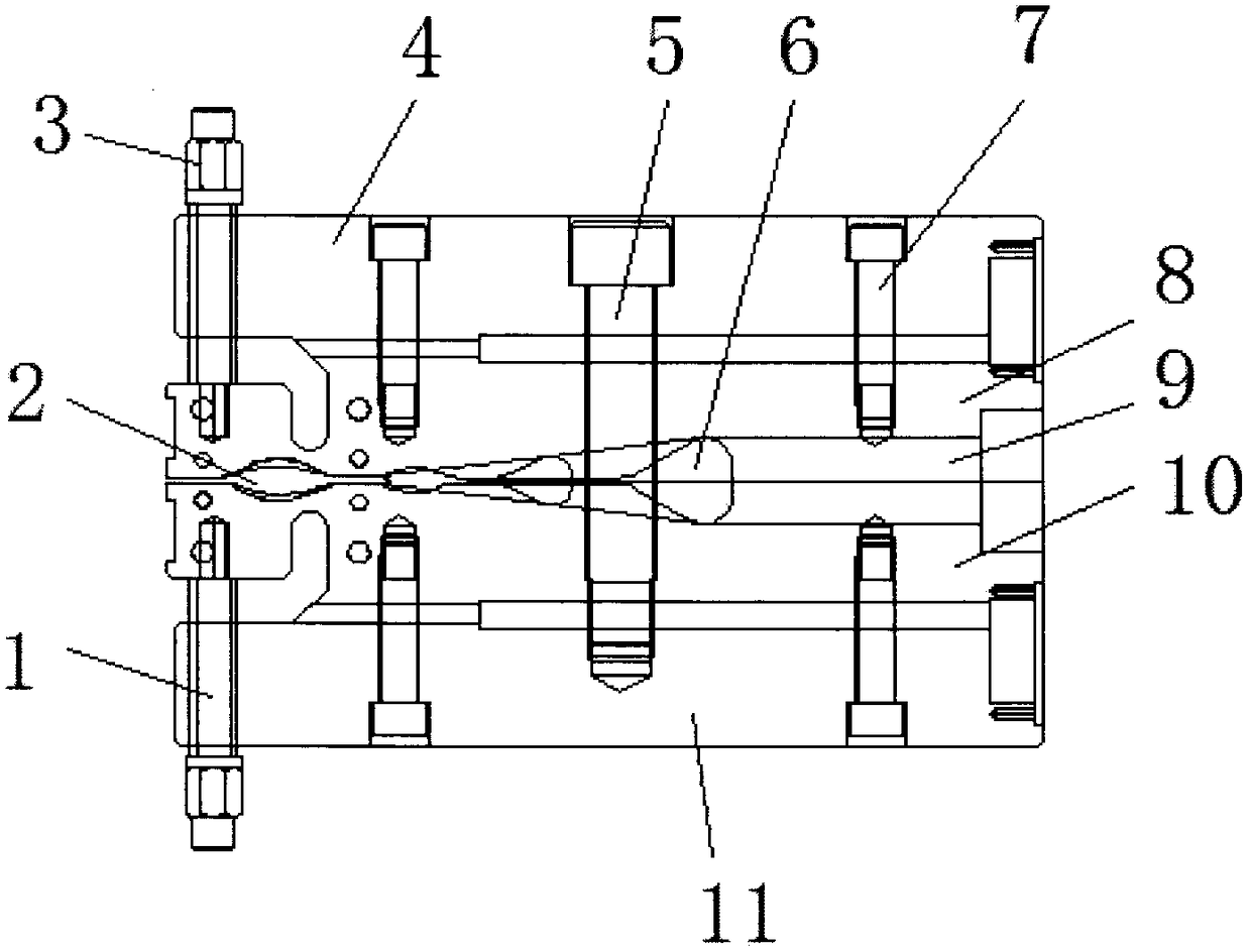 Combined multifunctional PVC extrusion mold