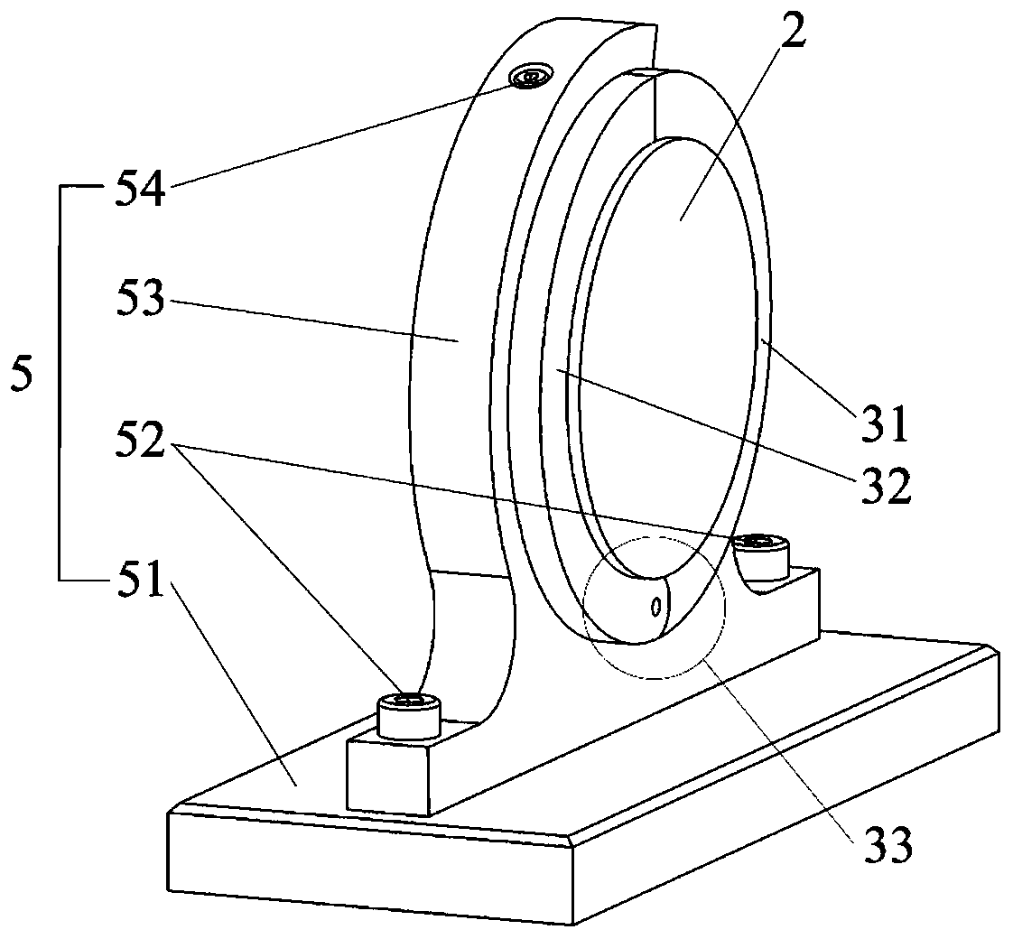 Piezoelectric actuated deformable mirror for multi-beam incoherent space synthesis and assembly method thereof