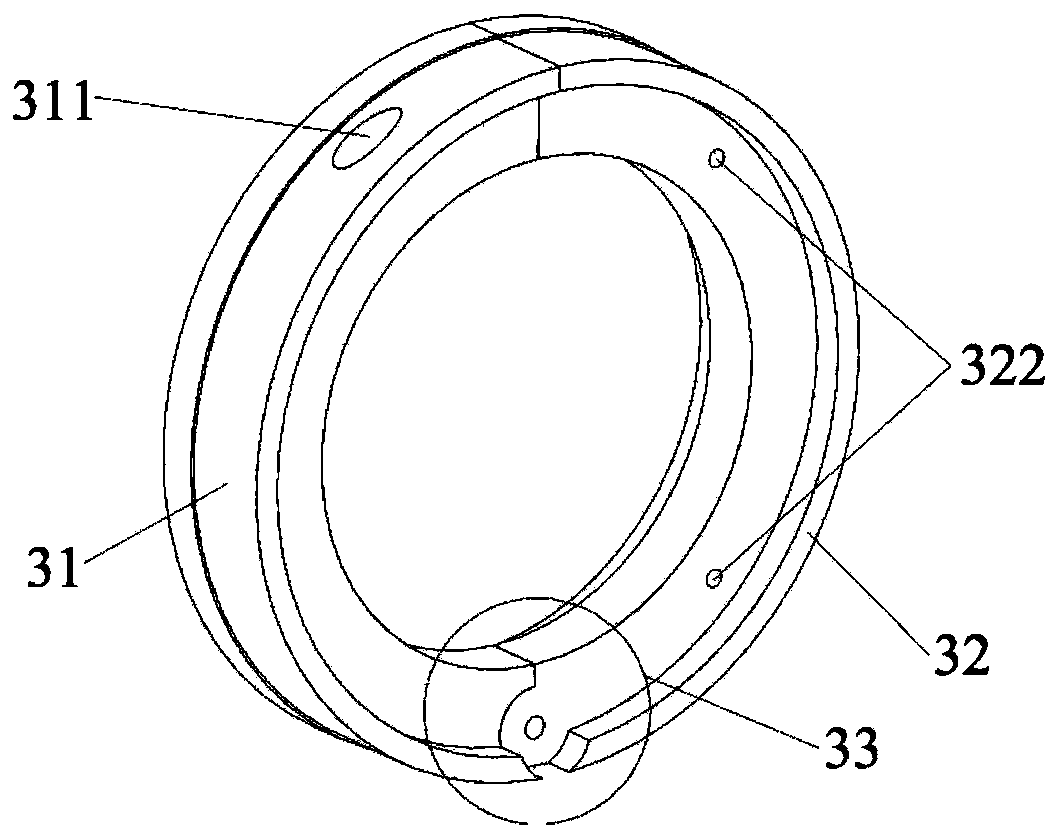 Piezoelectric actuated deformable mirror for multi-beam incoherent space synthesis and assembly method thereof