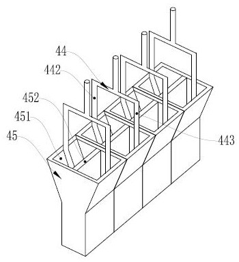 Production process of ceramic tile capable of accurately positioning dry particles, and product thereof