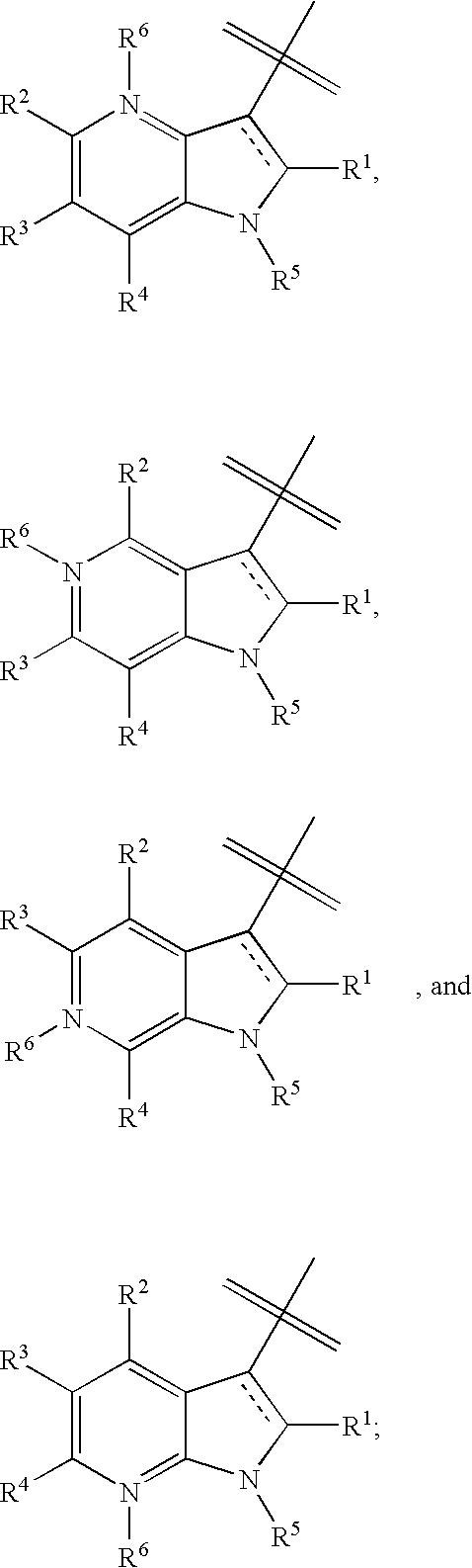 Composition and antiviral activity of substituted azaindoleoxoacetic piperazine derivatives