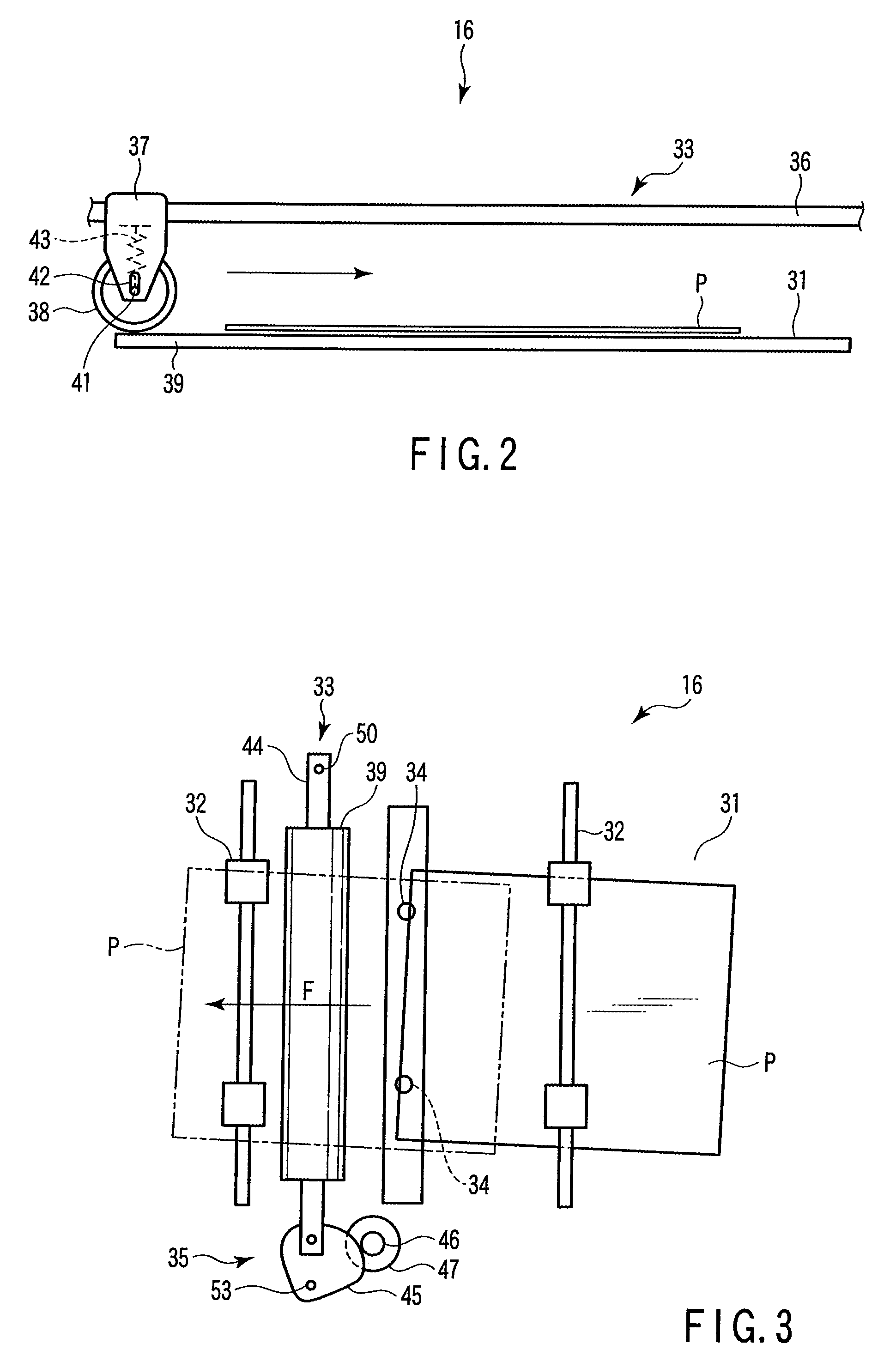 Creasing device, post-processing apparatus equipped therewith, creasing method, image forming apparatus and crease-added printing method