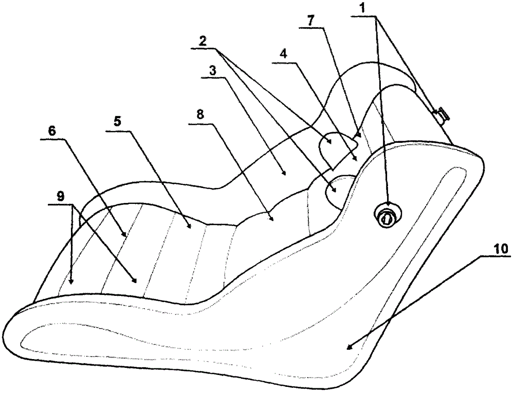 Inflatable chair