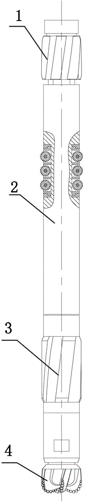 Push-to-point rotary steerable drilling device