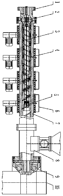 Rumination type extruder and rumination extrusion method